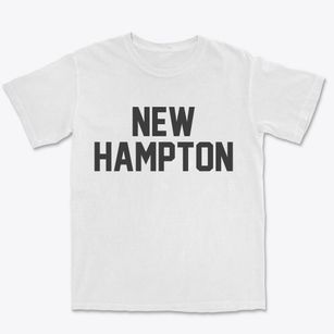 New Hampton Iowa Classic Block Premium Heavyweight T-shirt