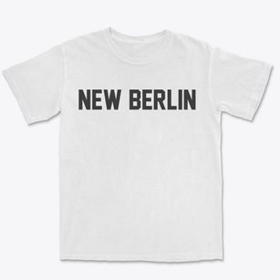 New Berlin Wisconsin Classic Block Premium Heavyweight T-shirt
