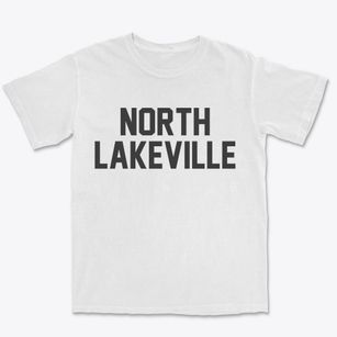 North Lakeville Massachusetts Classic Block Premium Heavyweight T-shirt