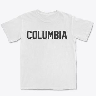 Columbia Tennessee Classic Block Premium Heavyweight T-shirt