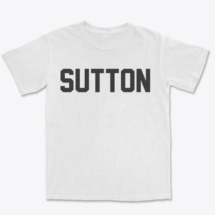 Sutton New Hampshire Classic Block Premium Heavyweight T-shirt