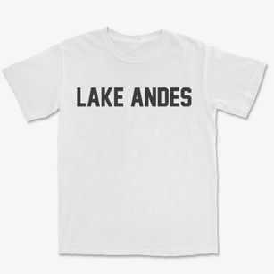 Lake Andes South Dakota Classic Block Premium Heavyweight T-shirt
