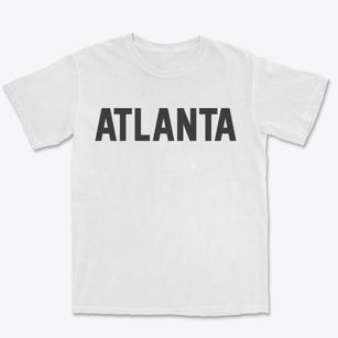 Atlanta Michigan Classic Block Premium Heavyweight T-shirt