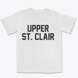 Upper St. Clair Pennsylvania Classic Block Premium Heavyweight T-shirt