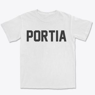 Portia Arkansas Classic Block Premium Heavyweight T-shirt