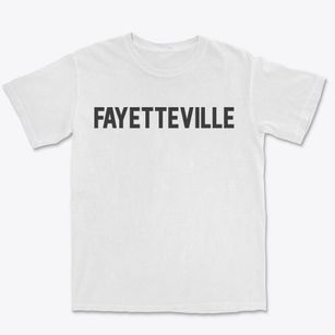 Fayetteville Texas Classic Block Premium Heavyweight T-shirt
