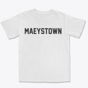 Maeystown Illinois Classic Block Premium Heavyweight T-shirt