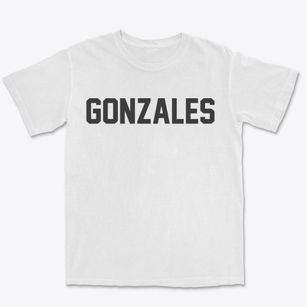 Gonzales Louisiana Classic Block Premium Heavyweight T-shirt