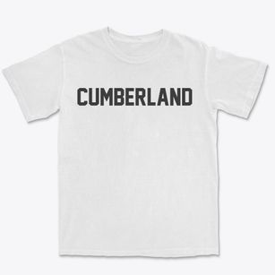 Cumberland Maine Classic Block Premium Heavyweight T-shirt