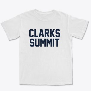 Clarks Summit Pennsylvania Classic Block Premium Heavyweight T-shirt