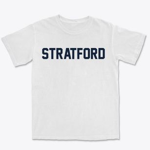 Stratford Connecticut Classic Block Premium Heavyweight T-shirt