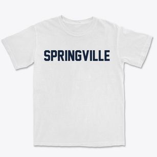 Springville New York Classic Block Premium Heavyweight T-shirt