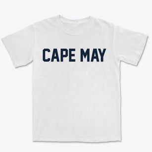 Cape May New Jersey Classic Block Premium Heavyweight T-shirt