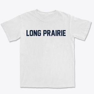 Long Prairie Minnesota Classic Block Premium Heavyweight T-shirt