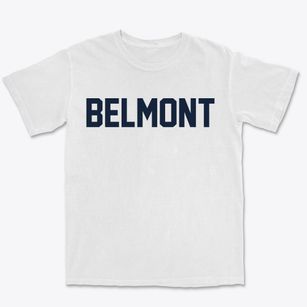 Belmont Mississippi Classic Block Premium Heavyweight T-shirt