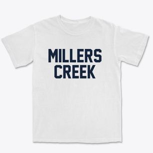 Millers Creek North Carolina Classic Block Premium Heavyweight T-shirt