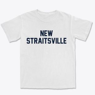 New Straitsville Ohio Classic Block Premium Heavyweight T-shirt