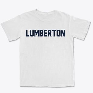 Lumberton North Carolina Classic Block Premium Heavyweight T-shirt