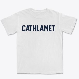 Cathlamet Washington Classic Block Premium Heavyweight T-shirt