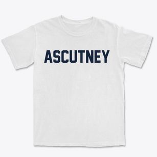 Ascutney Vermont Classic Block Premium Heavyweight T-shirt