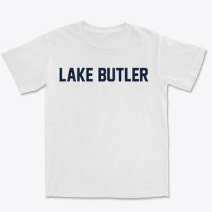 Lake Butler Florida Classic Block Premium Heavyweight T-shirt