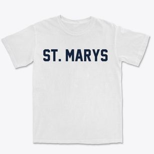 St. Marys Georgia Classic Block Premium Heavyweight T-shirt