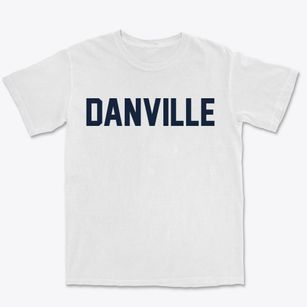 Danville Georgia Classic Block Premium Heavyweight T-shirt