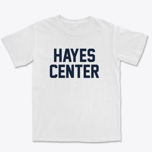 Hayes Center Nebraska Classic Block Premium Heavyweight T-shirt