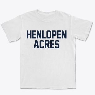 Henlopen Acres Delaware Classic Block Premium Heavyweight T-shirt