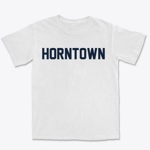 Horntown Oklahoma Classic Block Premium Heavyweight T-shirt