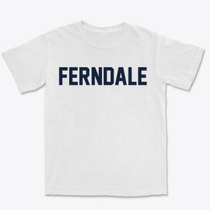 Ferndale Washington Classic Block Premium Heavyweight T-shirt