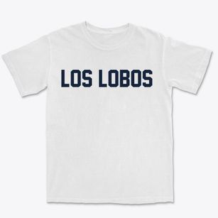 Los Lobos Texas Classic Block Premium Heavyweight T-shirt