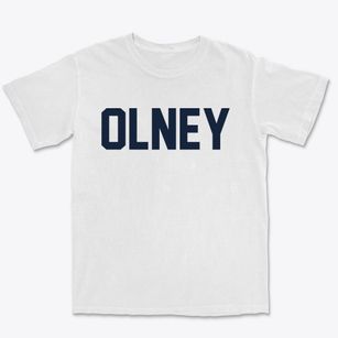 Olney Illinois Classic Block Premium Heavyweight T-shirt