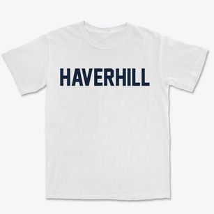 Haverhill Massachusetts Classic Block Premium Heavyweight T-shirt