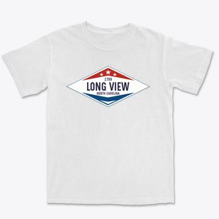 Long View North Carolina Diamond Star Premium Heavyweight T-shirt
