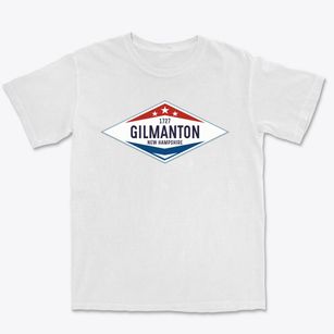 Gilmanton New Hampshire Diamond Star Premium Heavyweight T-shirt