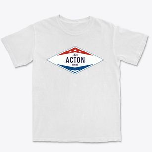 Acton Maine Diamond Star Premium Heavyweight T-shirt