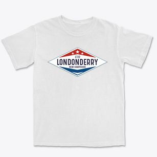 Londonderry New Hampshire Diamond Star Premium Heavyweight T-shirt