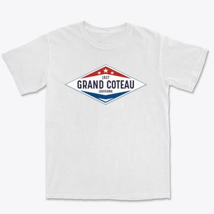 Grand Coteau Louisiana Diamond Star Premium Heavyweight T-shirt