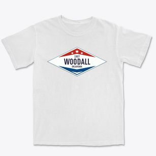 Woodall Oklahoma Diamond Star Premium Heavyweight T-shirt