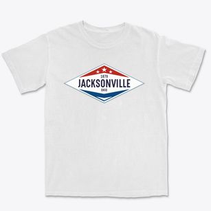 Jacksonville Ohio Diamond Star Premium Heavyweight T-shirt