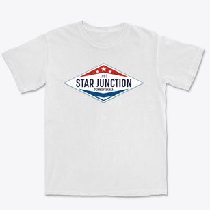 Star Junction Pennsylvania Diamond Star Premium Heavyweight T-shirt