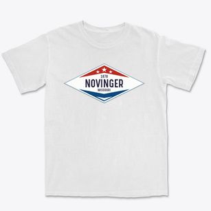Novinger Missouri Diamond Star Premium Heavyweight T-shirt