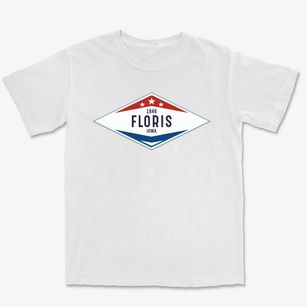 Floris Iowa Diamond Star Premium Heavyweight T-shirt