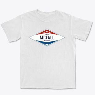 Mcfall Missouri Diamond Star Premium Heavyweight T-shirt