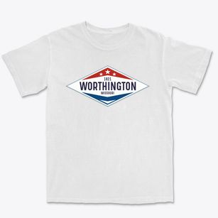 Worthington Missouri Diamond Star Premium Heavyweight T-shirt