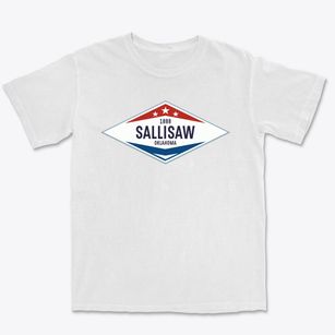 Sallisaw Oklahoma Diamond Star Premium Heavyweight T-shirt