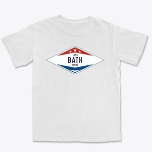 Bath Maine Diamond Star Premium Heavyweight T-shirt