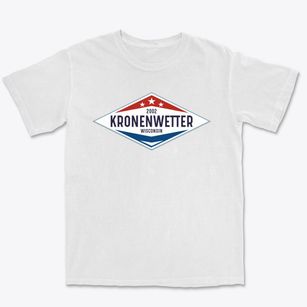 Kronenwetter Wisconsin Diamond Star Premium Heavyweight T-shirt