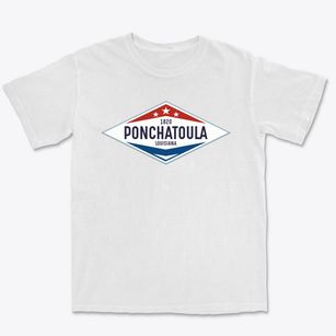 Ponchatoula Louisiana Diamond Star Premium Heavyweight T-shirt